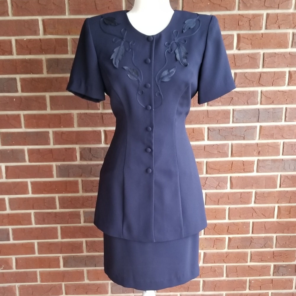 Studio I Petite Classy Short Sleeve OnePiece Dress